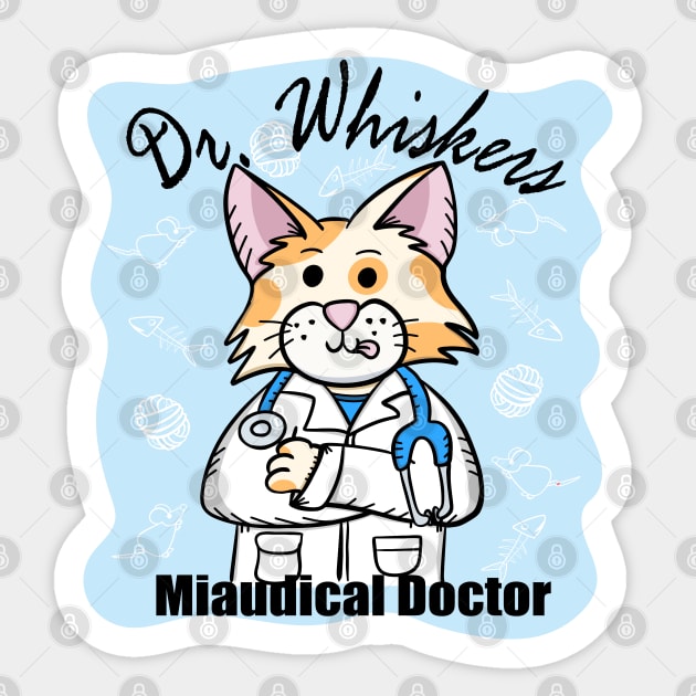 Miaudical Doctor Sticker by Jrfiguer